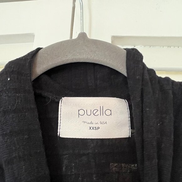 Anthropologie Puella mock neck dress XXSP black - Picture 5 of 12